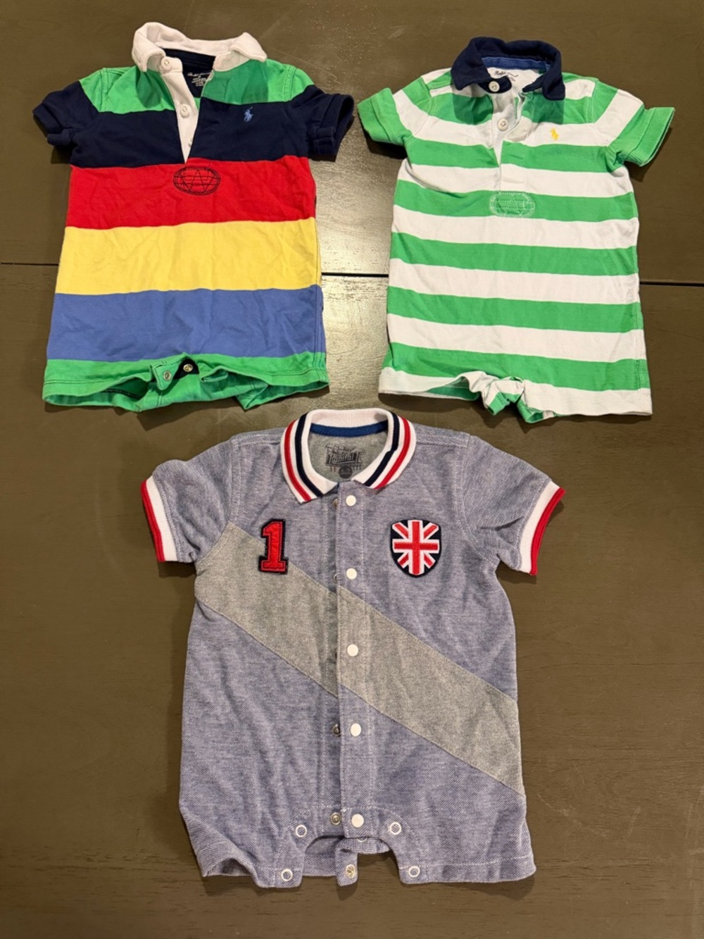 Ralph Lauren & Kapital 6 Month Old Onesie Bundle